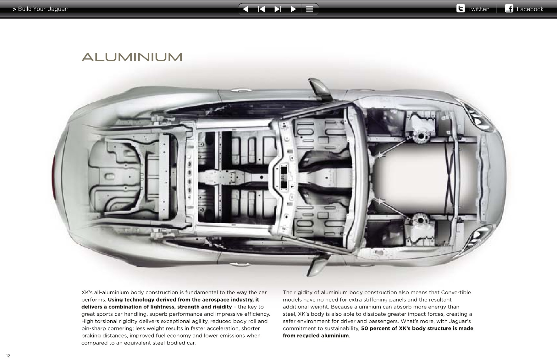 2013 Jaguar XK Brochure Page 5